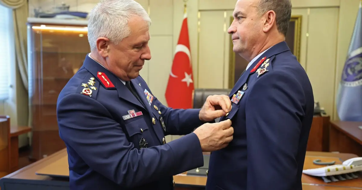 Hava Kuvvetleri Komutanlığı'nda görev değişimi