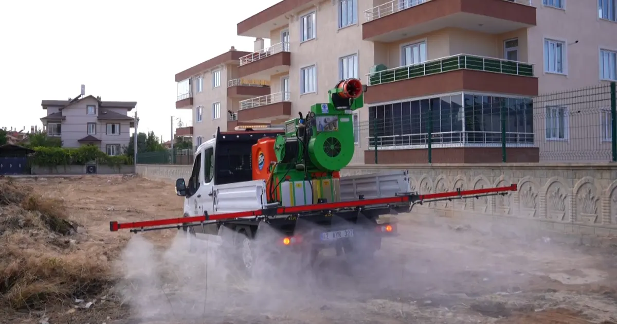 Konya Karatay'da haşereyle mücadele genişliyor