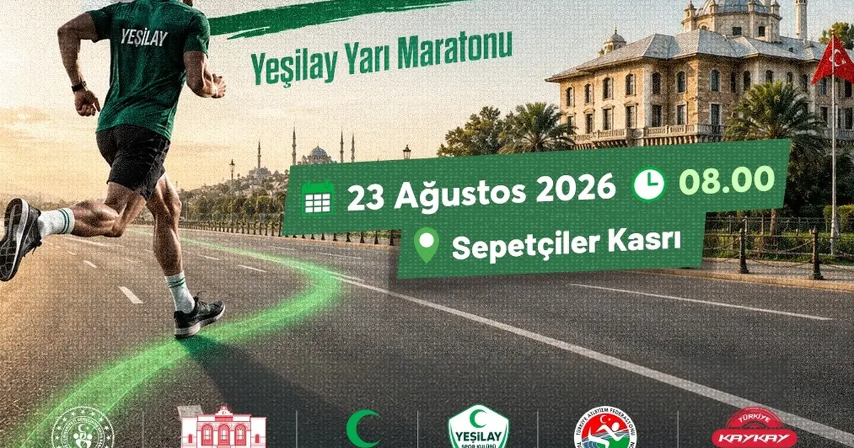 Yeşilay Yarı Maratonu için geri sayım