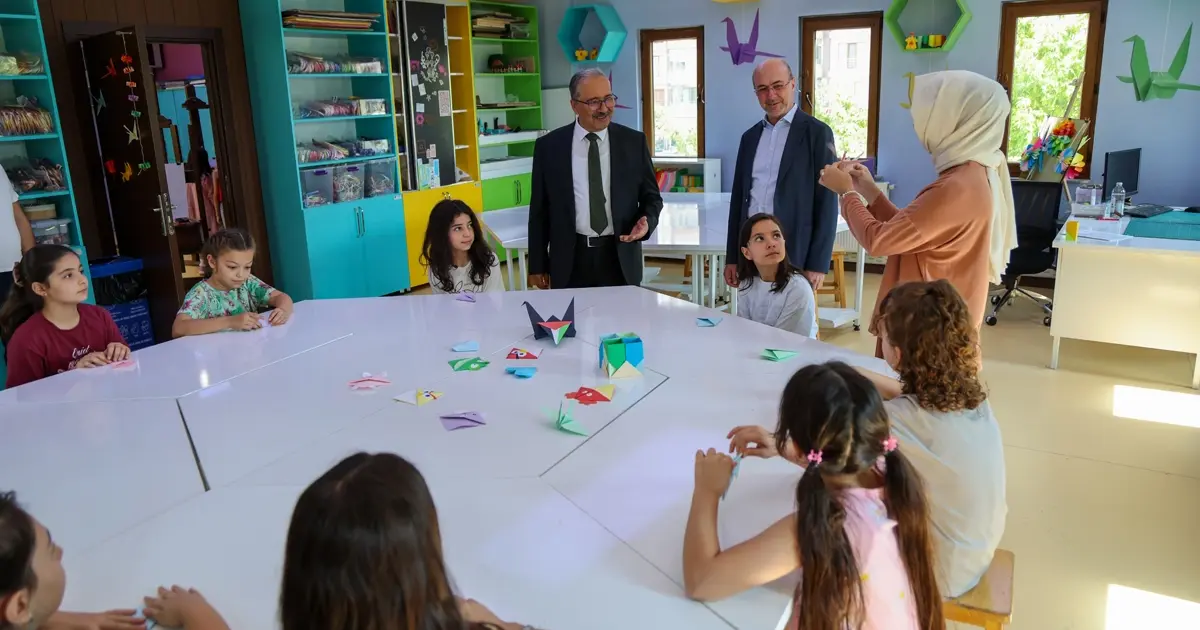 Konya Selçuklu'da Kaymakam Candan'dan öğrenme ortamlarına inceleme
