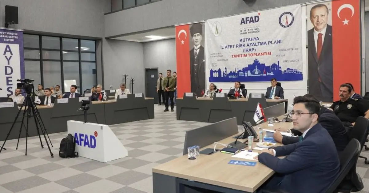 Kütahya’da afet risklerine karşı yeni dönem hazırlığı
