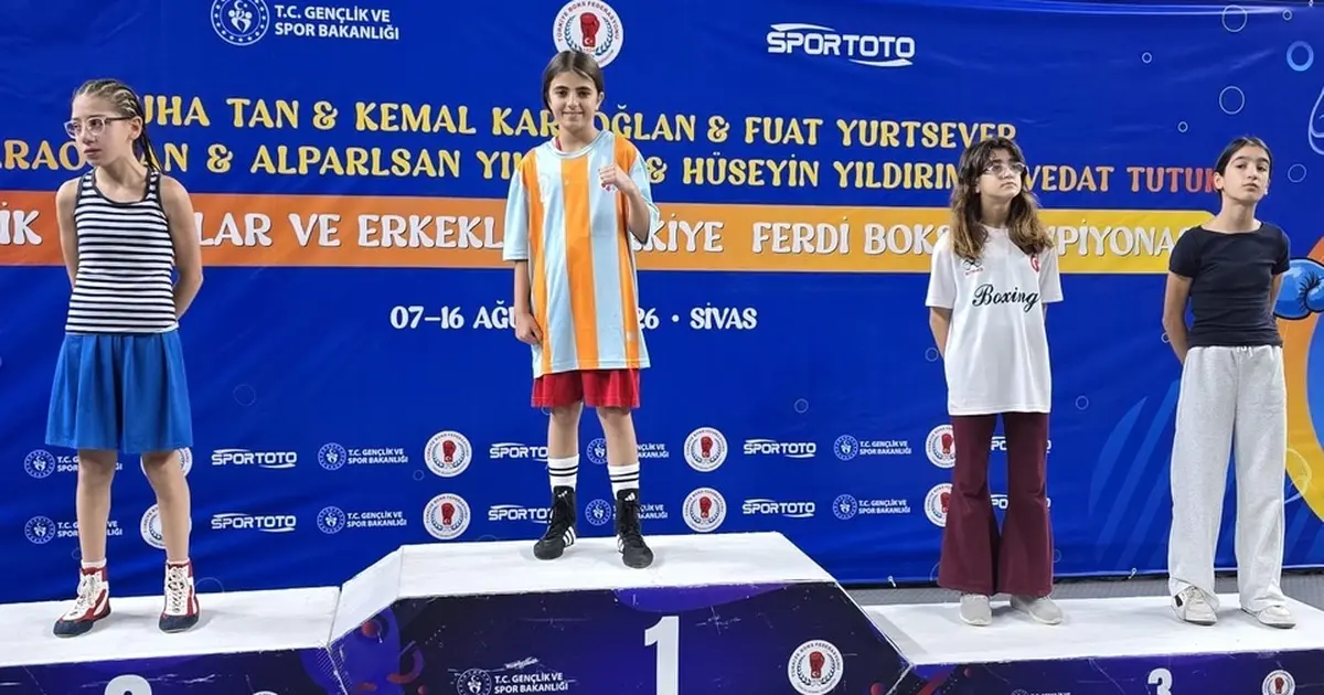 Kayseri Kocasinan'ın gururu Türkiye şampiyonu oldu