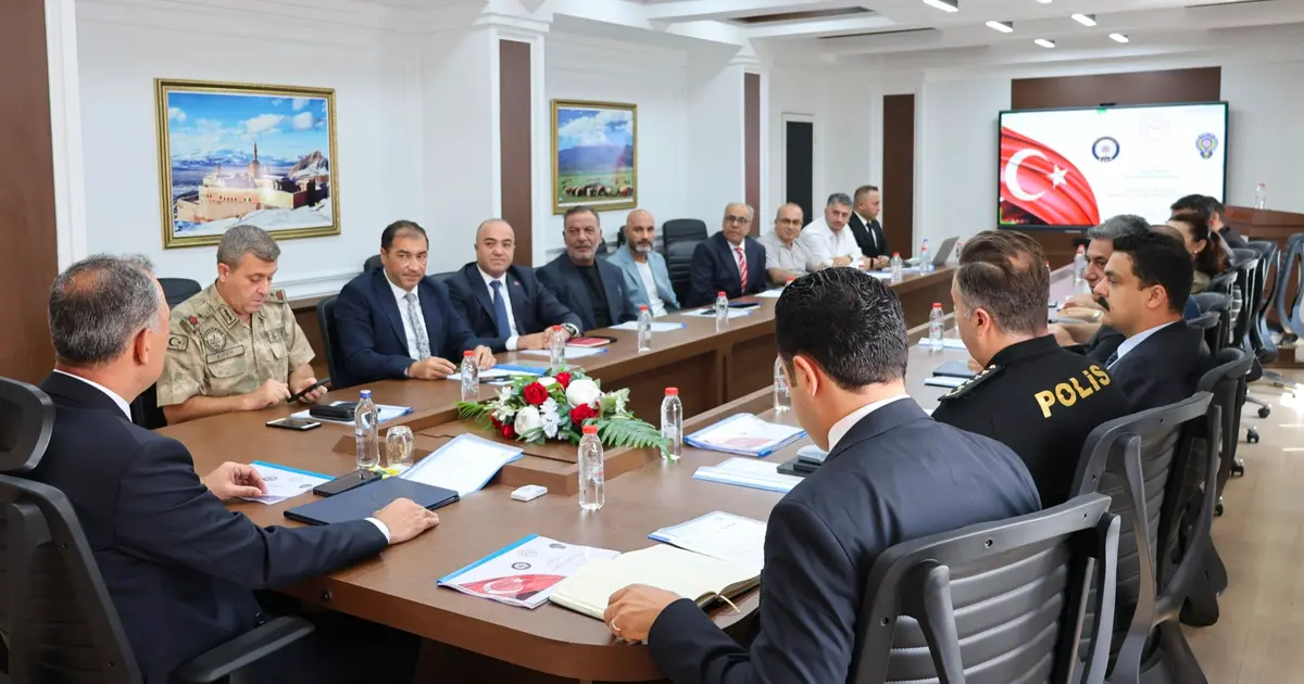 Ağrı Valiliği’nde Spor Güvenliği Zirvesi