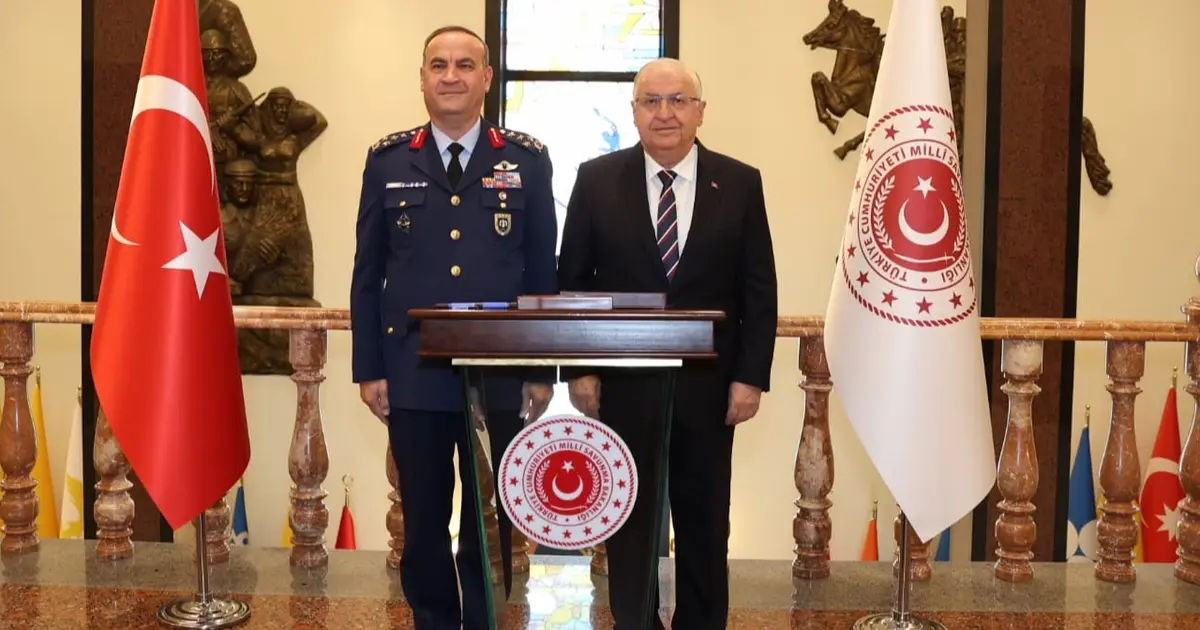 Bakan Güler, Hava Kuvvetleri Komutanı Dalkıran’ı kabul etti