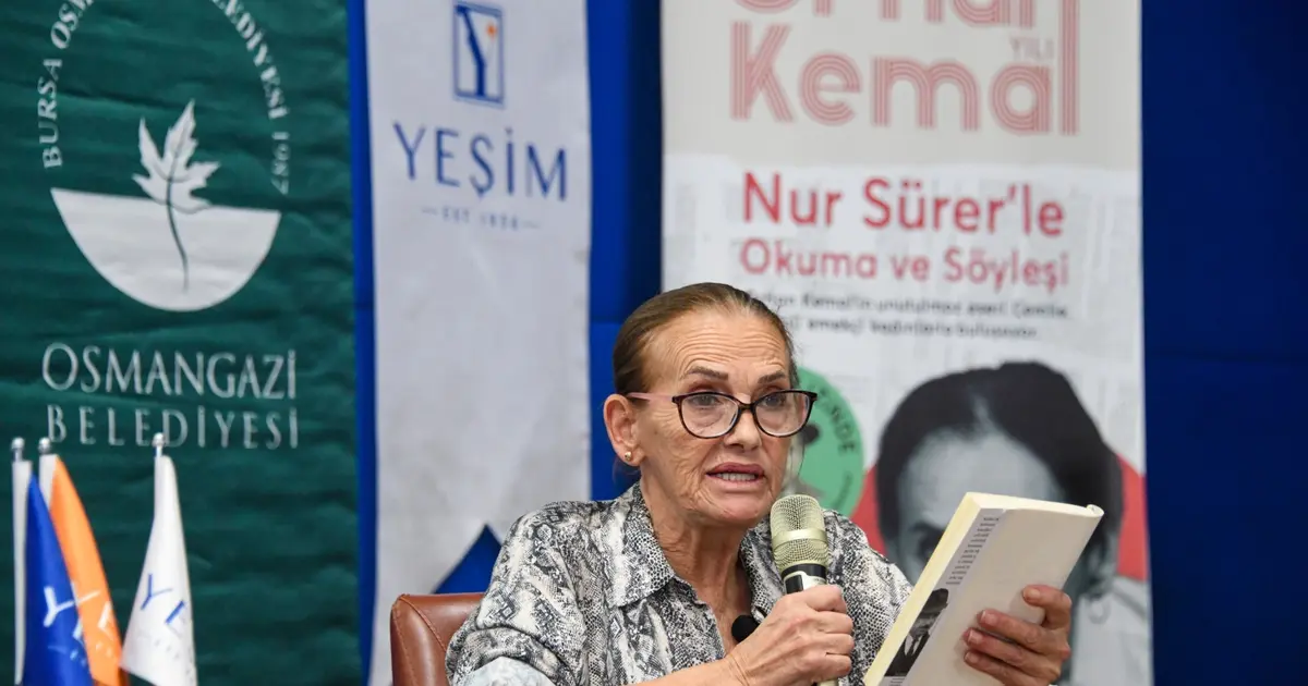 Nur Sürer’den Bursa Osmangazi'de 'Cemile’nin İzinde' buluşma