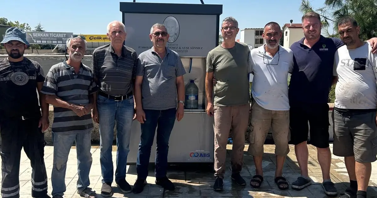 Edirne Keşan'da 'kartlı hayır' çeşmesine kavuştu
