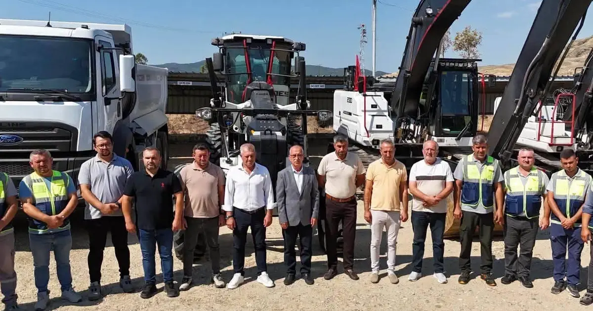 Hamzadere Sulama Birliği'nin araç envanterine takviye