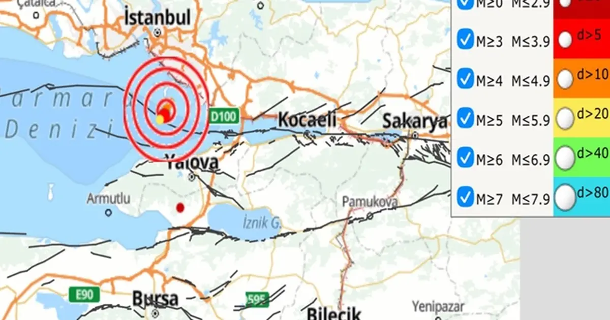 Adalar açıklarında 2 gündür 117 deprem oldu! Kandilli’den mikrodeprem dizisi açıklaması