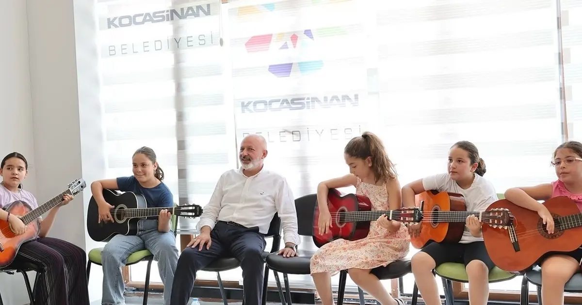 Kayseri Kocasinan'da çocuklar öğrenirken eğleniyor