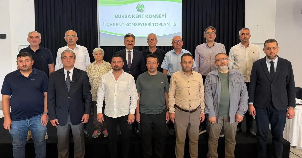 Bursa’da kent konseyleri 'ortak vizyon' için buluştu