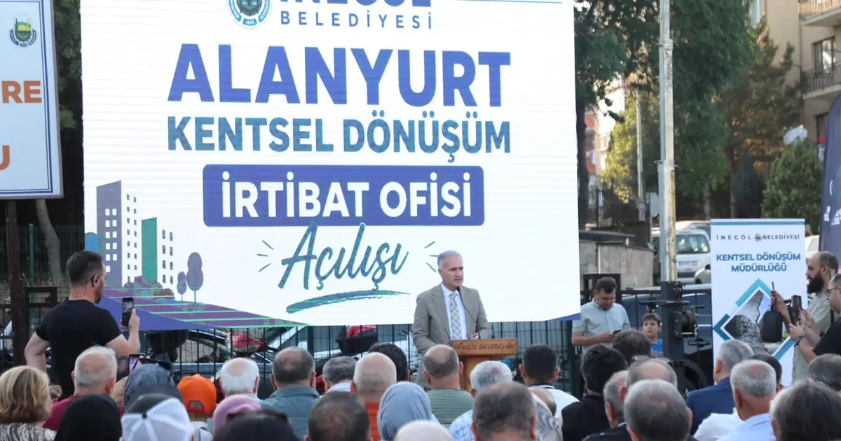 Bursa İnegöl'de dev proje tüm detaylarıyla anlatılıyor