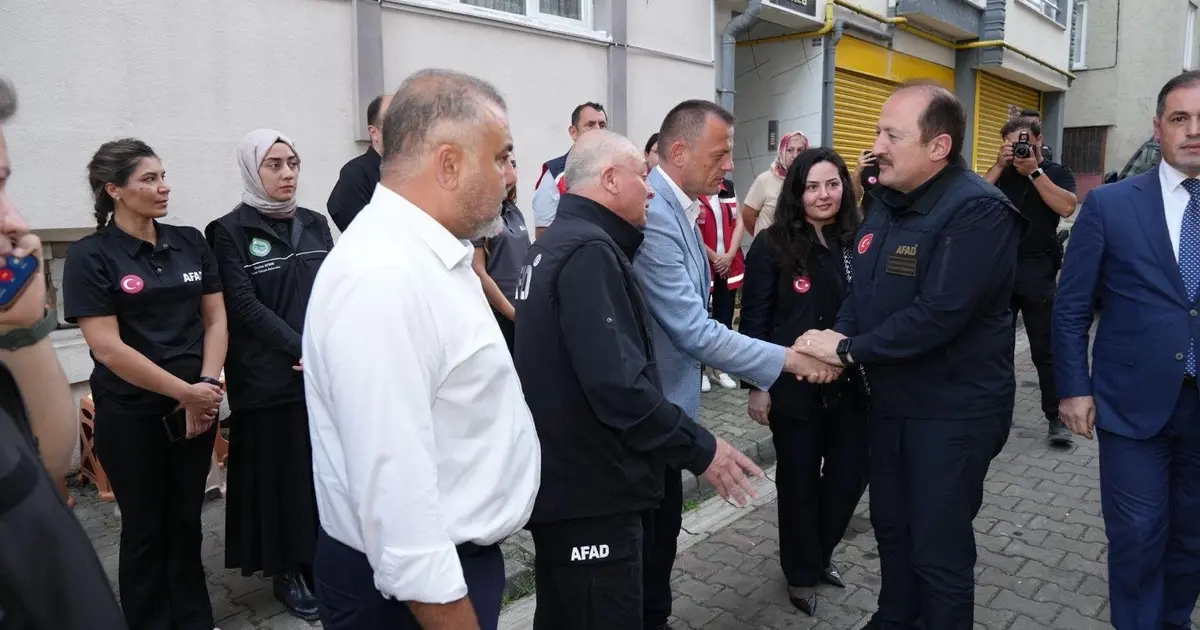 AFAD Başkanı Pehlivan’dan selde hayatını kaybedenlerin ailelerine taziye ziyareti