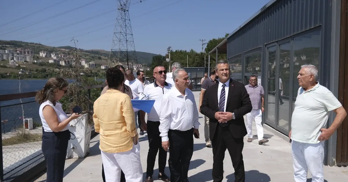 İzmit 100. Yıl Parkı Bıçkıdere Göleti’nde çalışmalar hız kazandı