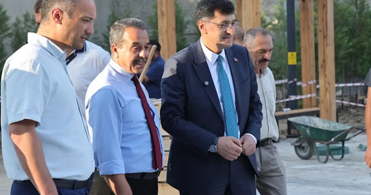 Kütahya Ulucami'deki çalışmalara Başkan Kahveci'den sıkı takip