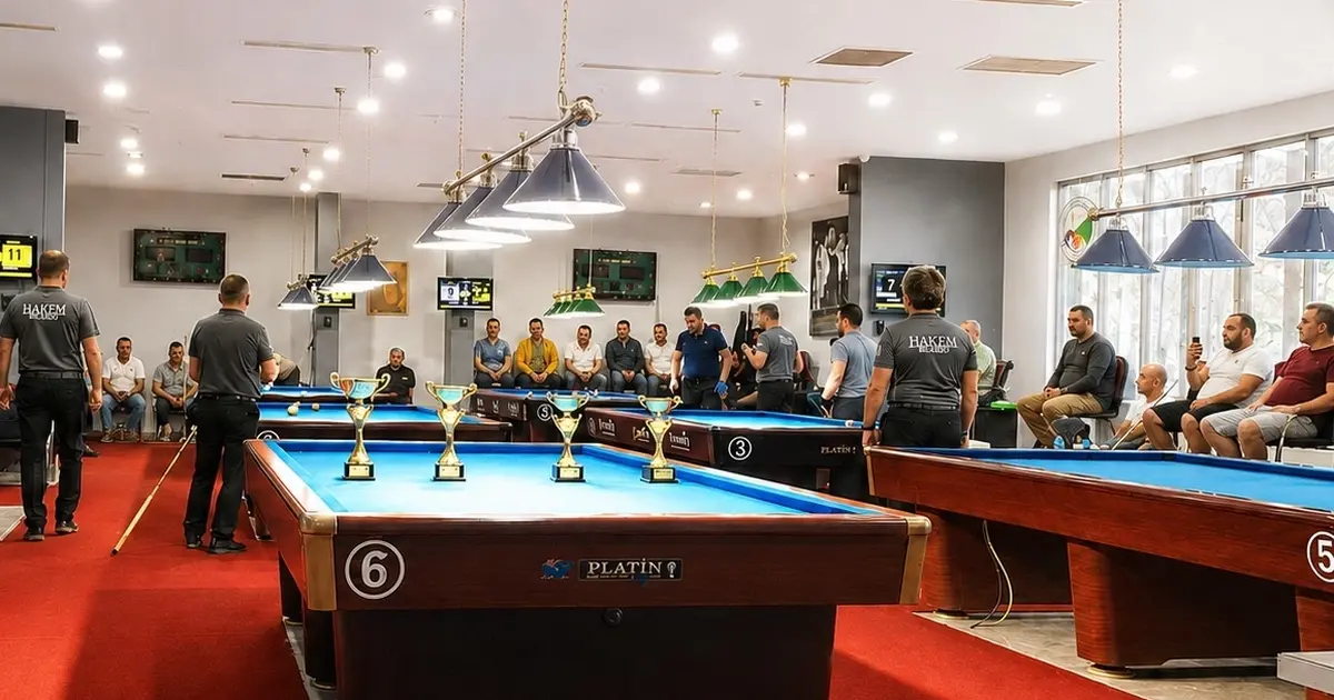 ASSİM’de 11 masa, 7 yıllık bilardo hikayesi