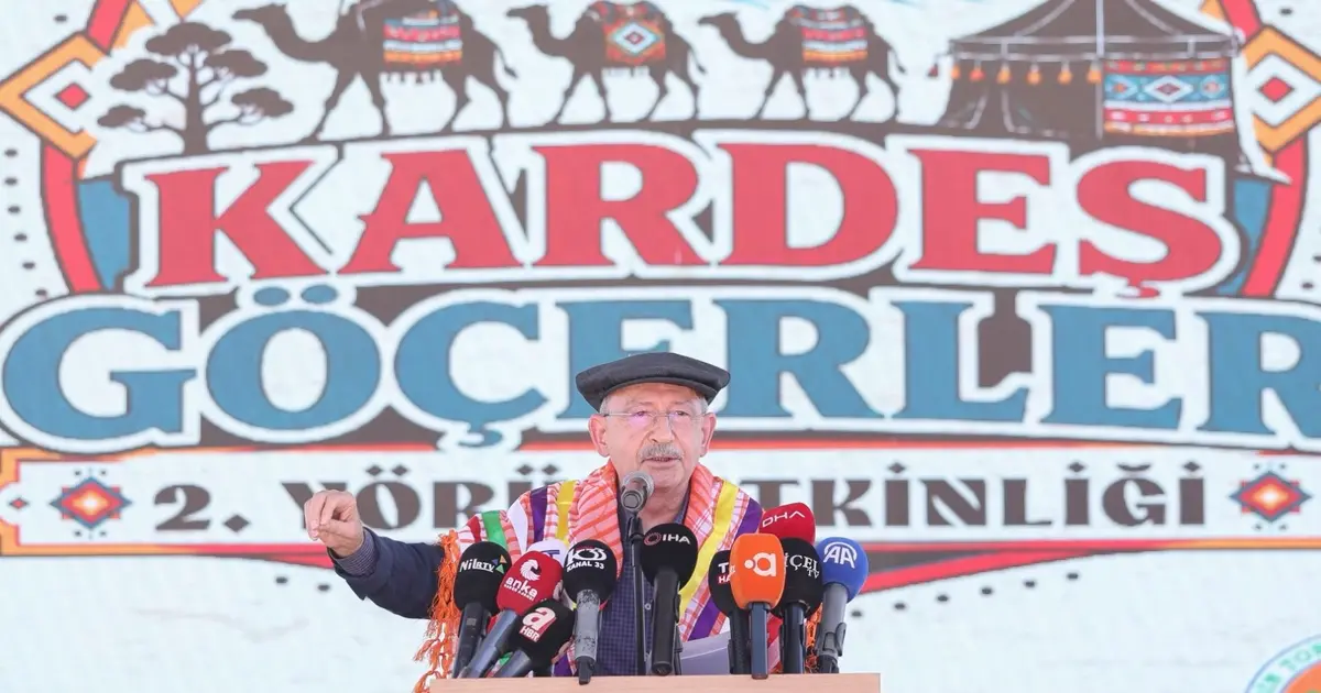 Kılıçdaroğlu'ndan Yörük etkinliğinde iktidar mesajı: Verin iktidarı, hizmet nasıl olur göreceksiniz