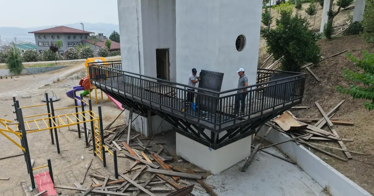 Buca Yedigöller’in kaykay parkı için çalışmalar başladı
