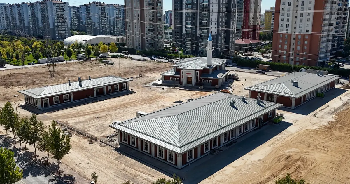 Selçuklu Yazır Mahalle Külliyesi'nde son rötuşlar - Gündem Haberleri