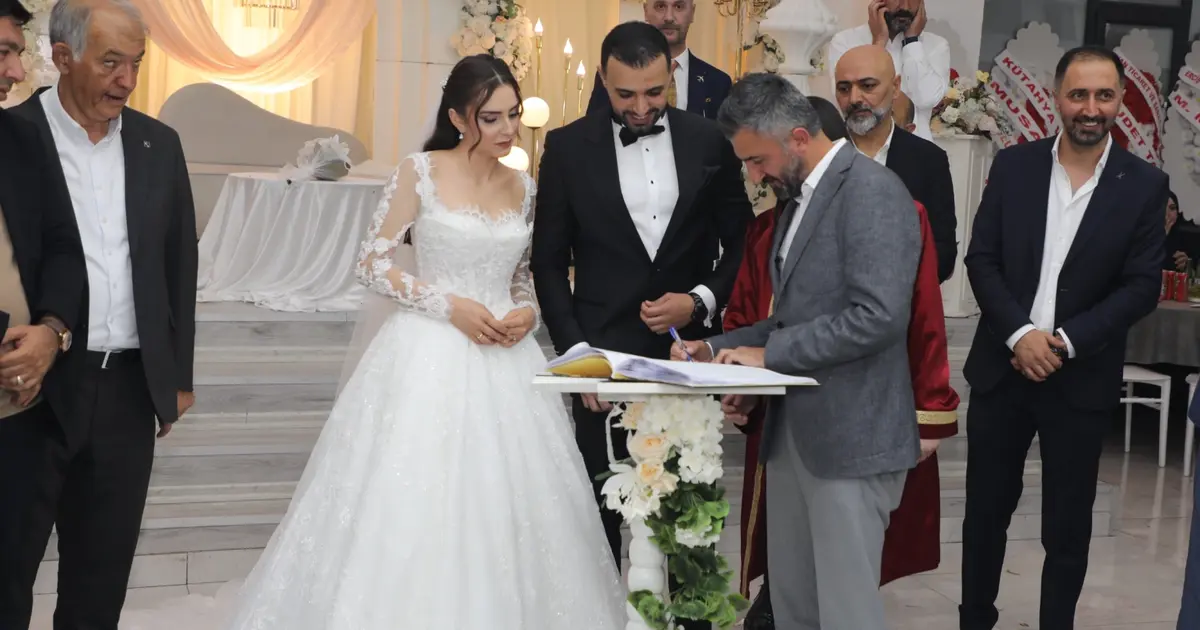 ATSO Başkanı Saim Alpaslan’ın oğlu Yusuf Alpaslan dünya evine girdi