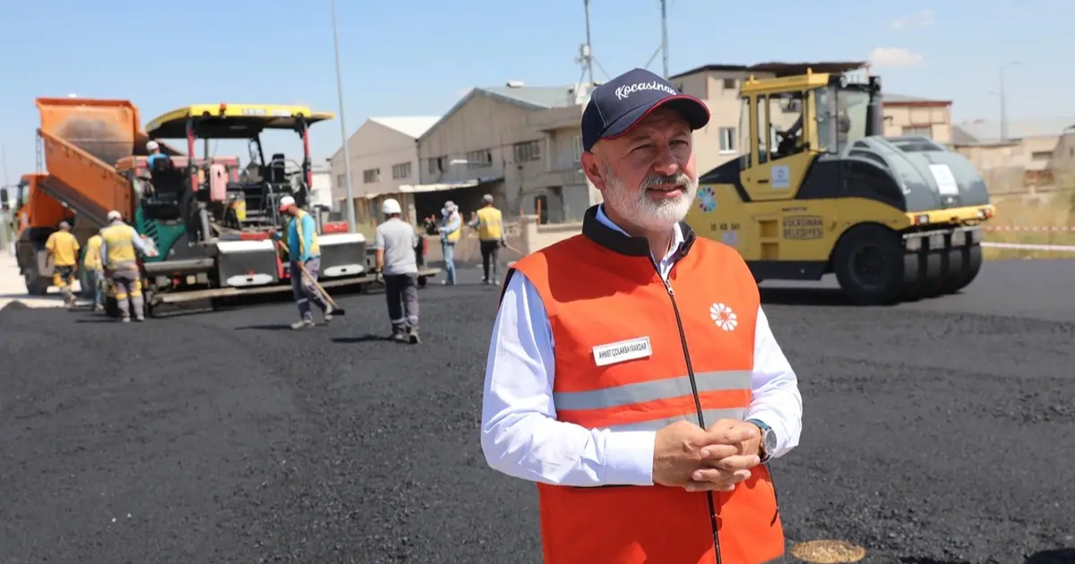 Kayseri Kocasinan'dan sanayi sitelere nefes aldıracak yol hamlesi - Gündem Haberleri