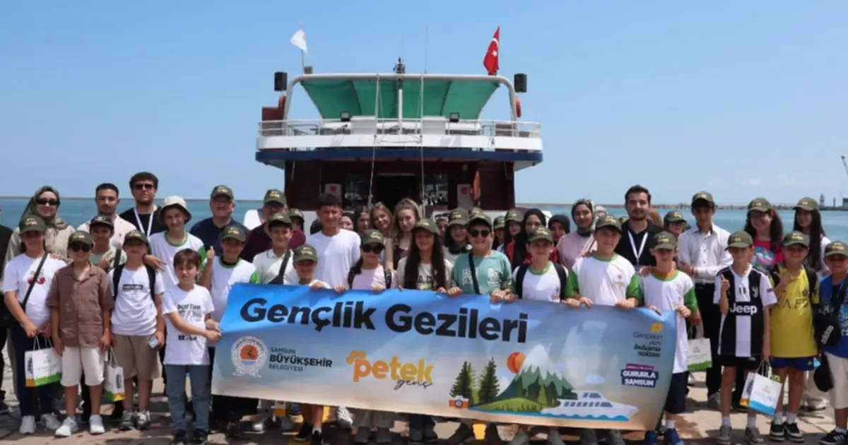 Samsun’da gençler doğa ve kültürle buluşuyor