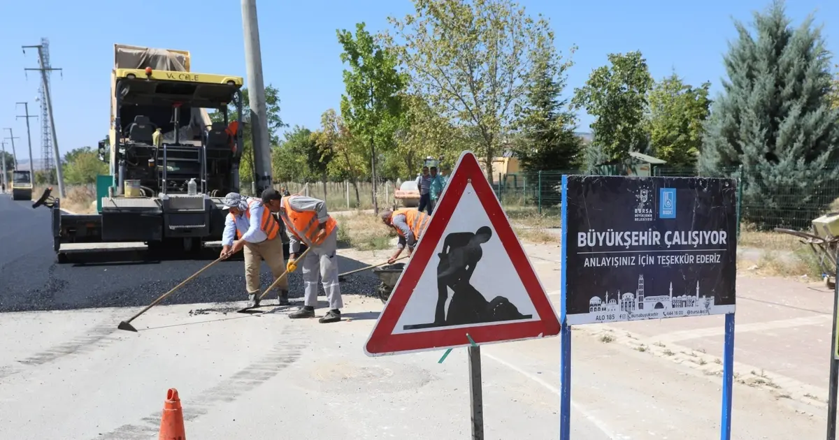 Bursa Büyükşehir’den Çalıkavak’a konfor dokunuşu