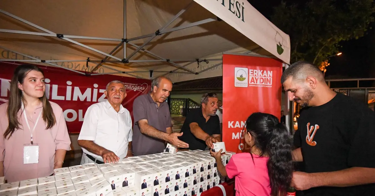 Bursa Osmangazi'de Mevlit Kandili’nde geleneksel ikram - Gündem Haberleri