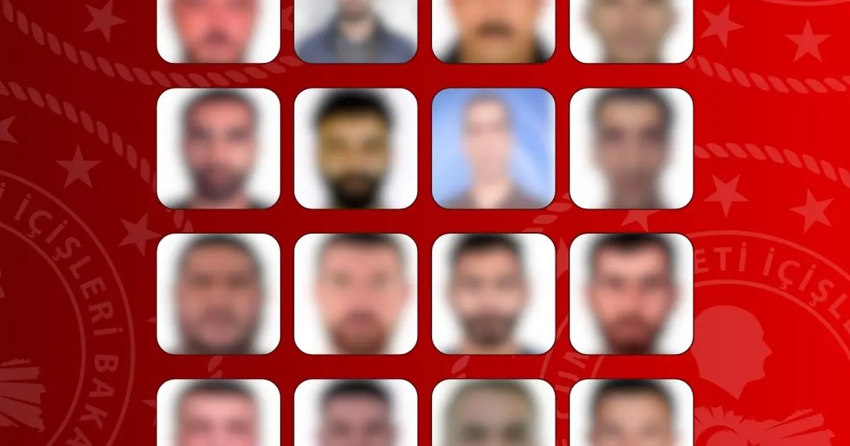 16'sı kırmızı bültenli 60 suçlu yakalandı