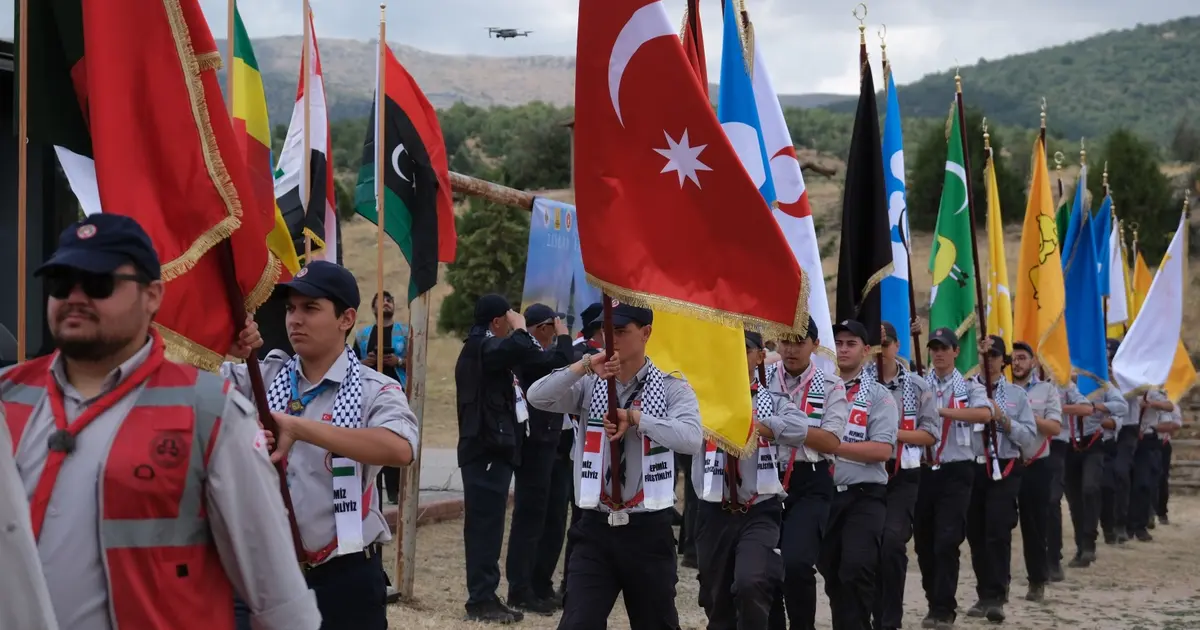 Konya'da 'İslam İzcileri Dostluk Kampı' ile ikinci buluşma
