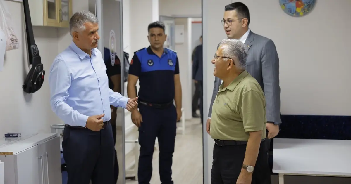 KAYMEK Göznuru'na Başkan Büyükkılıç'tan ziyaret - Gündem Haberleri