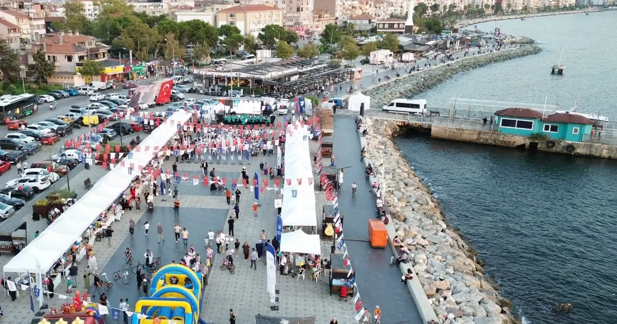 Bursa'da fetih coşkusu Gemlik'i sardı