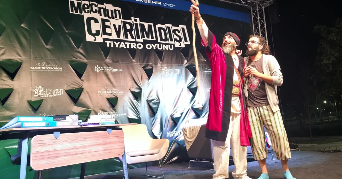 Gebze Kütüphanesi, “Mecnun Çevrim Dışı” ile renklendi