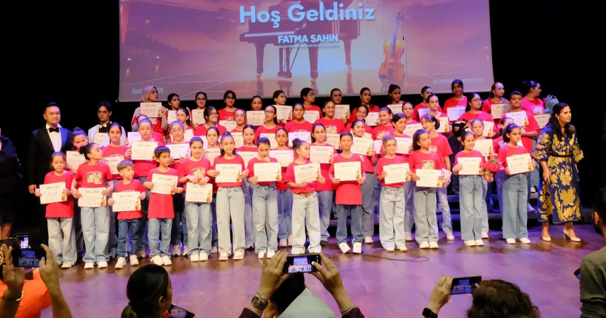 Gaziantep'te uluslararası çocuk kampı sona erdi