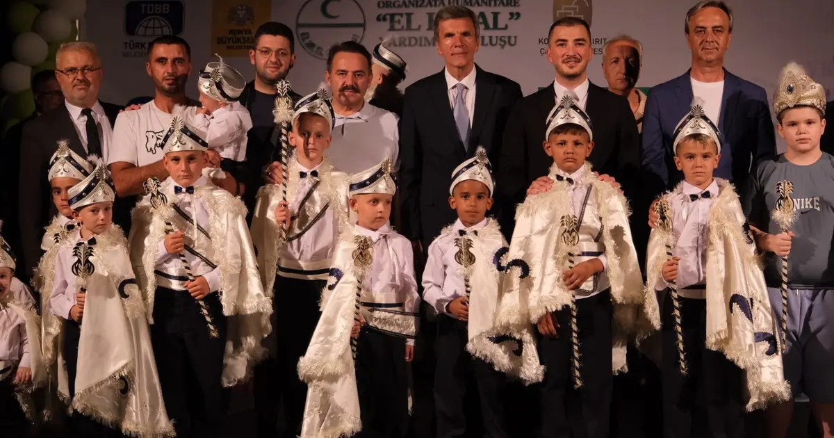 Konya Büyükşehir'den kardeş şehir Üsküp'te toplu cemiyet