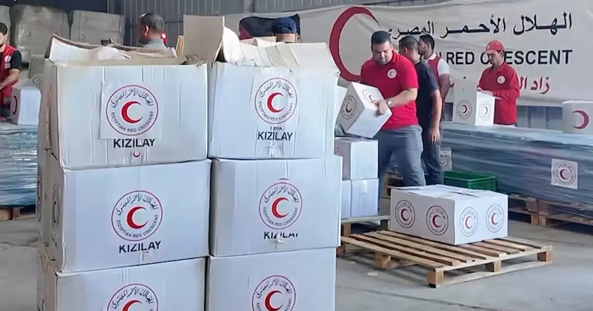 Türk Kızılayı, Gazze'de insani yardımlarını sürdürüyor - Dünya Haberleri
