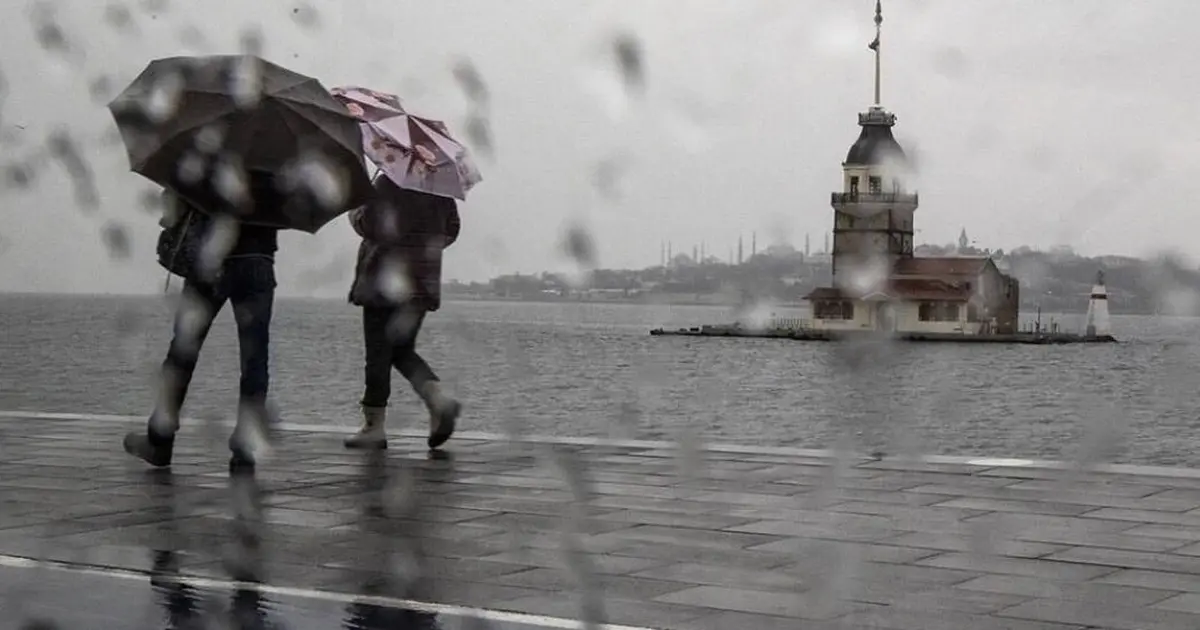 İstanbul Valiliği uyardı... Yağışlı sistem geliyor, sıcaklıklar 4 ila 6 derece düşecek