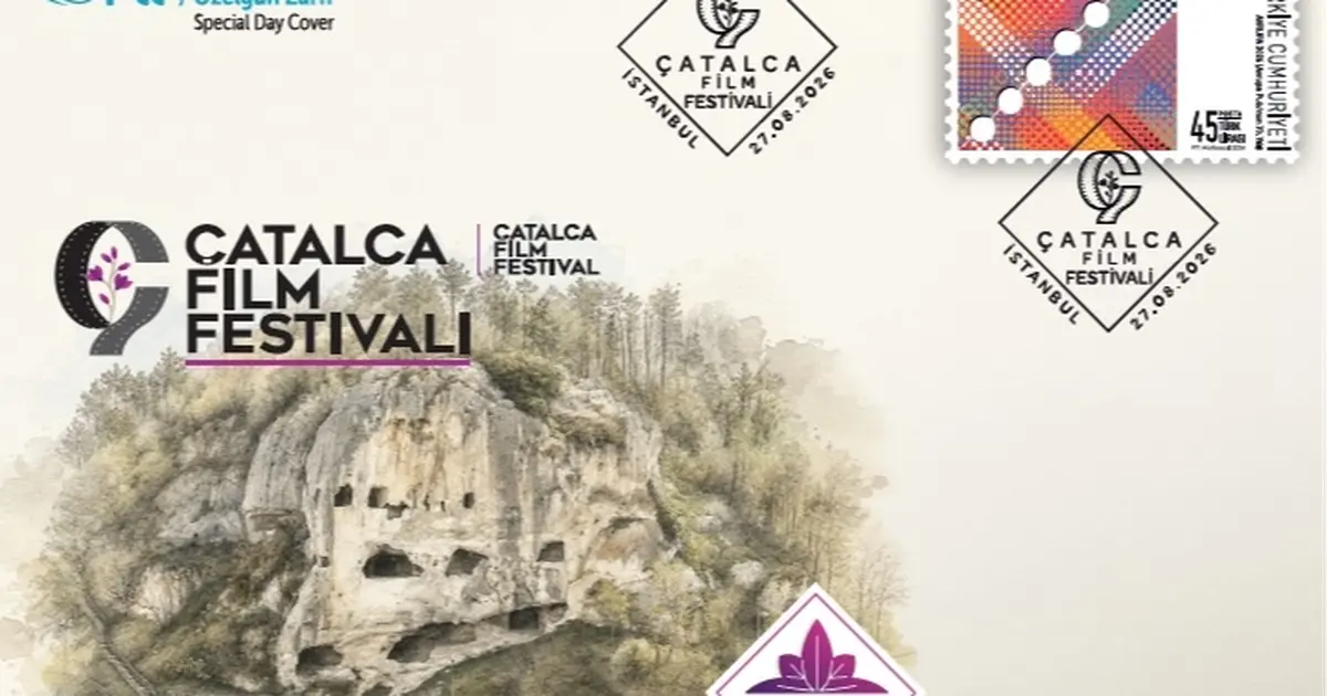 PTT’den "Çatalca Film Festivali" konulu özelgün zarfı
