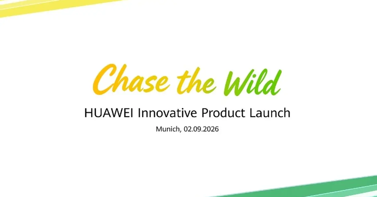 Huawei, "Chase the Wild" kampanya etkinliğinde amiral gemisi giyilebilir cihazlarını tanıtacak