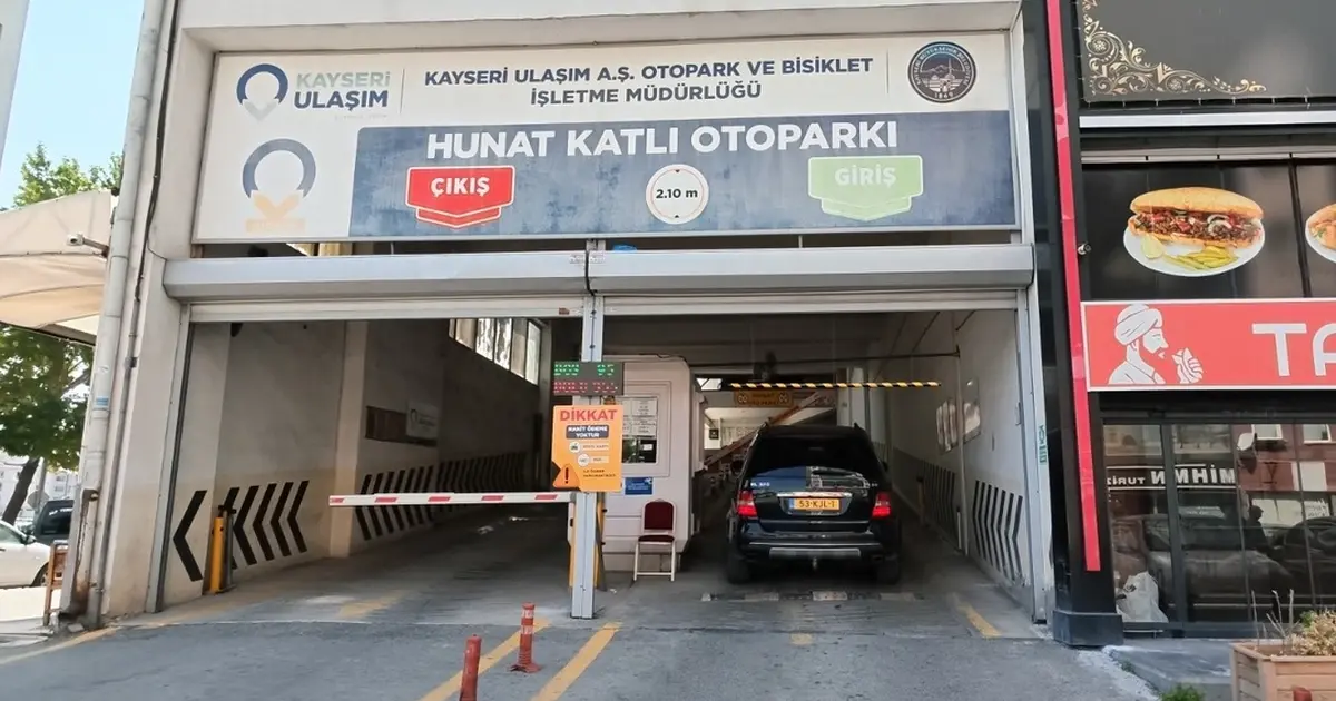 Kayseri Büyükşehir'den yeni nesil otopark - Gündem Haberleri