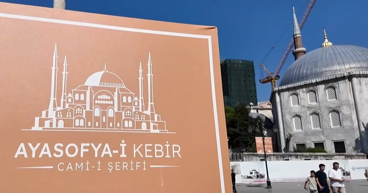 Ayasofya en kapsamlı restorasyonla geleceğe taşınıyor