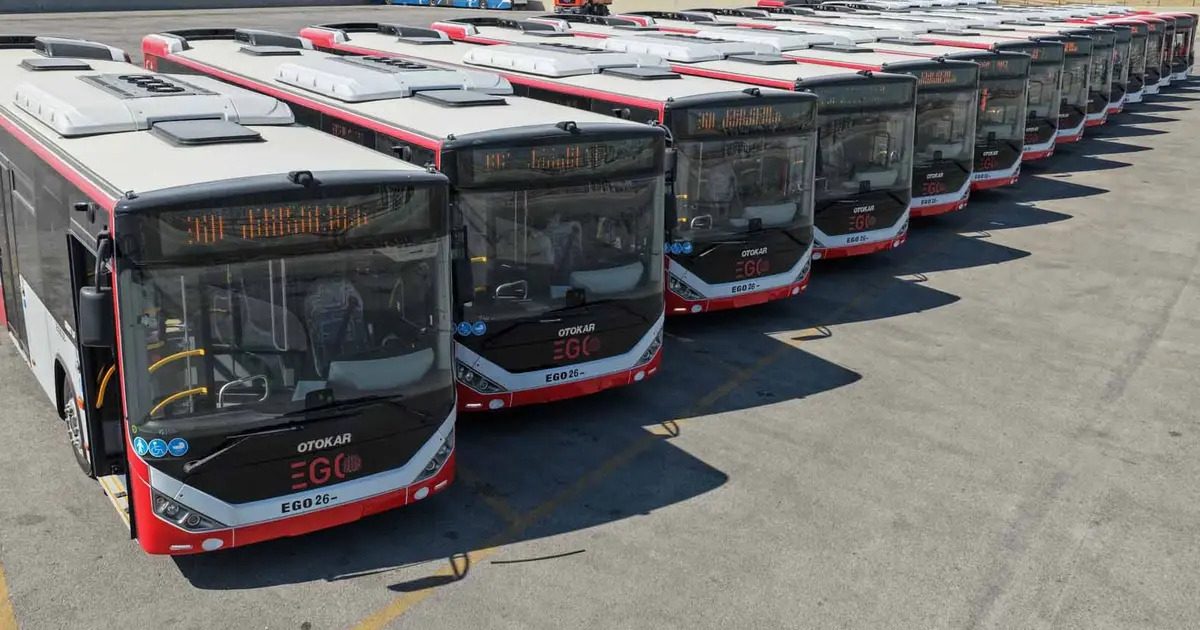 Ankara’da toplu taşımaya 15 yeni otobüs