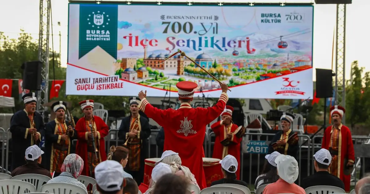 Bursa'da fetih şenliklerine Zafer gururlu kapanış