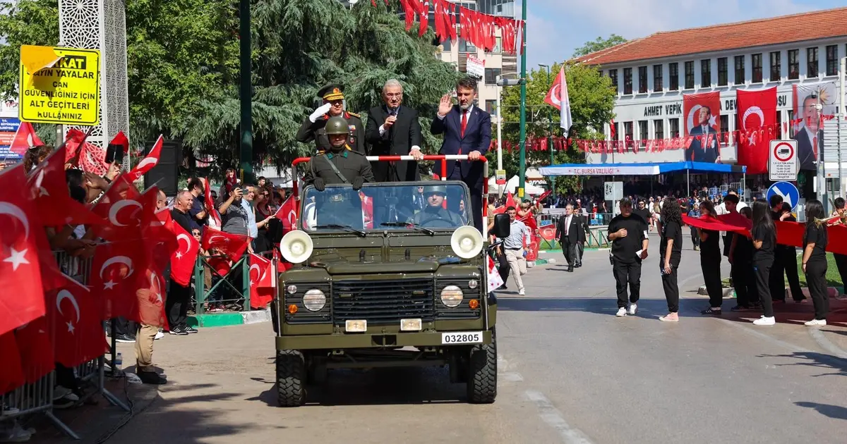 Bursa'da Zafer coşkusu