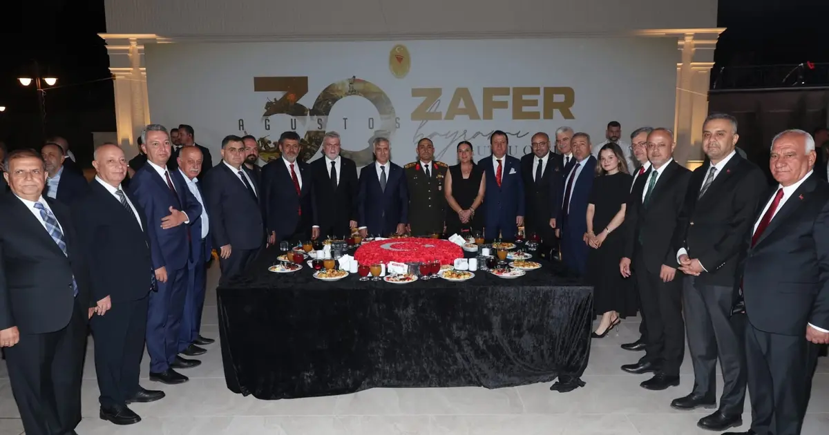 Kahramanmaraş Valiliği’nden 30 Ağustos Zafer Bayramı’na muhteşem resepsiyon