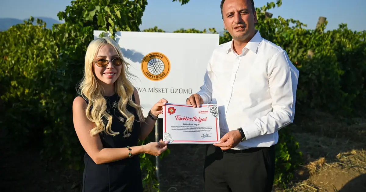 Bornova'da Lucien Arkas Bağları’na coğrafi işaret tescili