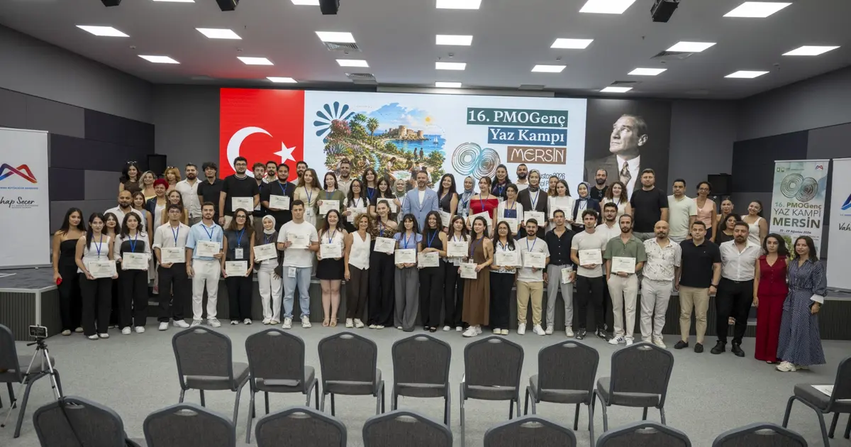 Mersin'de ‘Pmogenç Yaz Kampı’ sona erdi