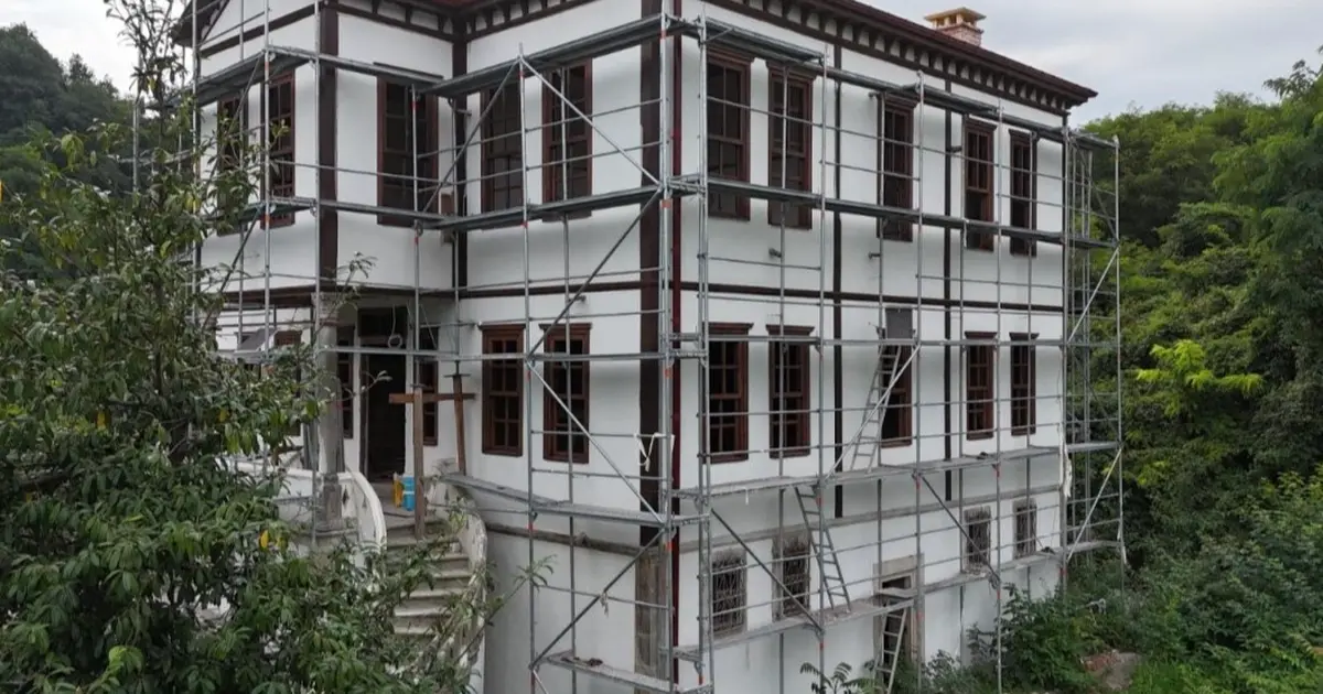 Ordu’da Çamaş’ın tarihi konağında sona gelindi