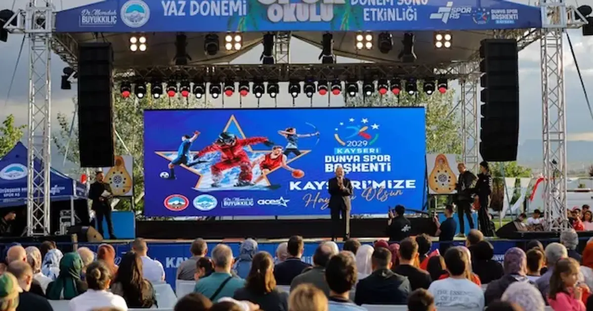 Kayseri Büyükşehir'in Yaz Spor Okulu'nda 15 bin öğrenci yer aldı