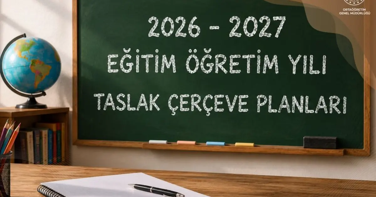 MEB yeni dönem taslak yıllık planları yayımladı