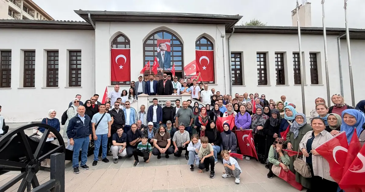 Bursa'daki Giresun Uşakları şehitlerin izinde... Haymana’dan İscehisar’a anlamlı yürüyüş